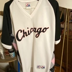 Majestic Chicago White Sox argyle shirt